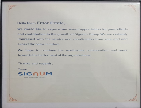 certificate-from-signum-group-to-emarestate